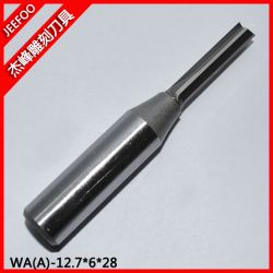 12.7 * 6 * 28 TCT fresas / TCT lâmina reta para máquina-ferramenta MDF / gravura / máquina para trabalhar madeira