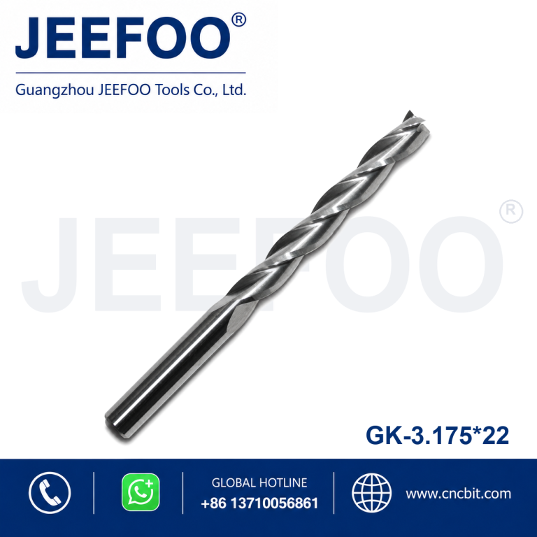 3.175x22 3 Flute End Mill Spiral Bits and Carbide CNC Router Cutters product image
