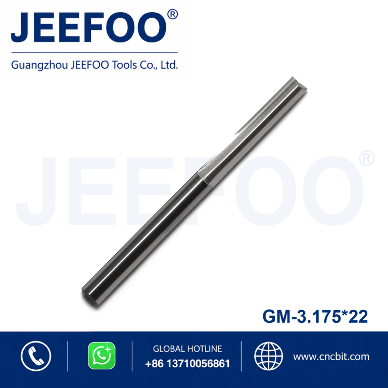 3.175x22 straight router bits woodworking bits,best for MDF,Polywood,Formica,laminated board product image
